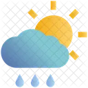 Dia Lluvia Nube Lluvia Icono