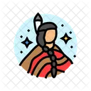Dia De Los Pueblos Indigenas Icono