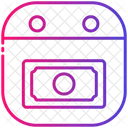 Dia De Pagamento Horario De Pagamento Salario Ícone