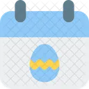 Fecha De Pascua Icono