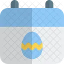 Fecha De Pascua Icono