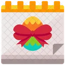 Dia De Pascua Huevo De Pascua Celebracion Icono