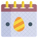 Dia De Pascua Huevo Icono