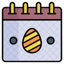 Dia De Pascua Huevo Icono