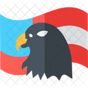 Americano Aguila Signo Icono