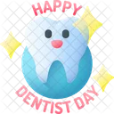 Dia Del Dentista Estomatologo Dientes Sanos Icono