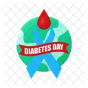 Día de la Diabetes  Icono