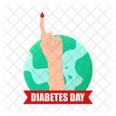 Diabetes Salud Dia Icon