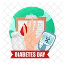 Diabetes Salud Dia Icon