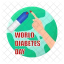 Diabetes Salud Dia Icon