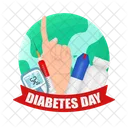 Diabetes Salud Dia Icon