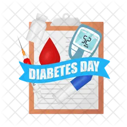 Día de la Diabetes  Icono