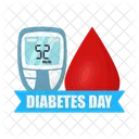 Diabetes Salud Dia Icon