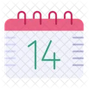 Calendario Data E Hora Programacao Ícone