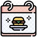 Dia de la hamburguesa  Icono