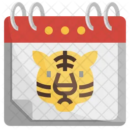 Dia internacional del tigre  Icono