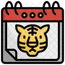 Dia internacional del tigre  Icono