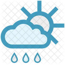 Dia de lluvia  Icono