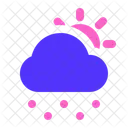 Día lluvia ligera  Icono