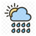 Clima Lluvia Lluvioso Icon