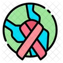 Dia Mundial Del Cancer Mundo Prevencion Icono