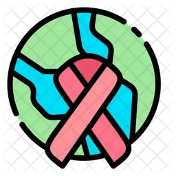 Día Mundial contra el Cáncer  Icono