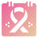 Dia Mundial Del Cancer Cinta Conciencia Icono