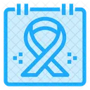 Dia Mundial Del Cancer Cinta Conciencia Icono