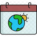 Dia Mundial Da Terra Dia Planeta Icon