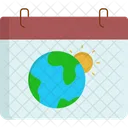 Dia Mundial Da Terra Dia Planeta Icon