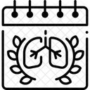 Dia Mundial Da Tuberculose Dia Evento Ícone