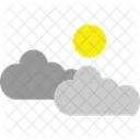 Día nublado  Icono