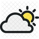 Día nublado  Icono