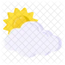 Dia Principalmente Ensolarado Tempo Ensolarado Previsao Ícone