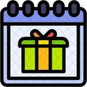 Dia del regalo  Icono