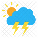 Tempestuoso Previsao Do Tempo Clima Local Ícone
