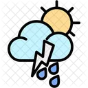 Tormenta Clima Nube Icon