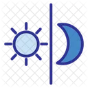 Dia Y Noche Noche Luna Icon