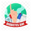 Diabetes Health Day Icon