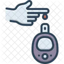 Diabetes Mellitus Blood Icon