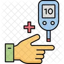 Diabetes Test Sugar Test Diabetes Strip Icon