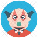 Clown Diable Clown Effrayant Clown Personnage Icône