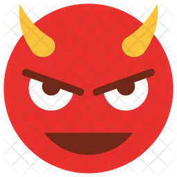 Demonio Emoji Icono