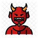 Diabo Demonio Mal Ícone