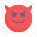 Diabo Implacavel Cruel Ícone