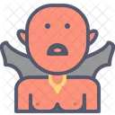 Diabo Morcego Monstro Ícone