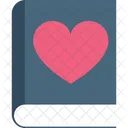 Diary Heart Sign Love Icon