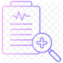 Diagnosis Healthcare Evaluation Icon