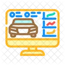 Diagnostic Computer Car Icon