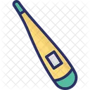 Diagnostic Fever Medical Thermometer Icon